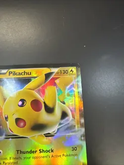 Pokemon Pikachu TCG Holo Black Star Promos Card EX XY174 NM/M Condition - Image 4
