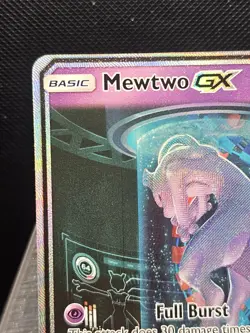 Pokemon Card - 2017 Shining Legends - Secret Shining Rare - Mewtwo GX - 78/73 - Image 3