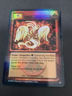 Raxis Cald Dream Creature - HOLO FOIL Rare - Magi Nation Duel Card - Image 1