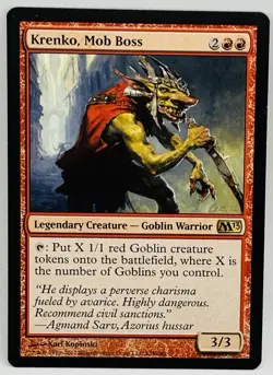 MTG Krenko, Mob Boss Core Set 2013 (M13) Regular - Image 1