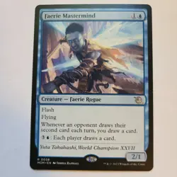 Magic the Gathering - Faerie Mastermind - March of the Machine - NM - Image 1