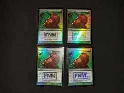 MTG 1x FNM Promo green LP FOIL Krosan Grip - ships w/ tracking - Image 1