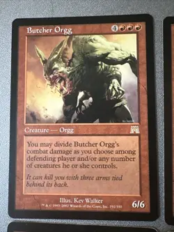 Butcher Orgg X4 Onslaught LP Condition See Pics Front Back English - Image 2