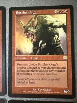 Butcher Orgg X4 Onslaught LP Condition See Pics Front Back English - Image 3