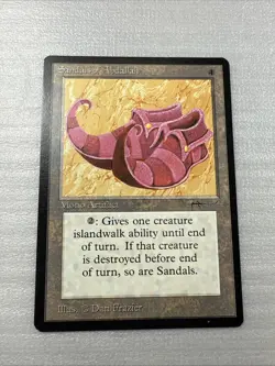 Sandals of Abdallah (Arabian Nights) NM MTG - Image 1