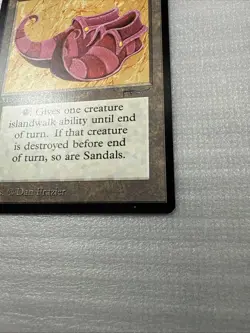 Sandals of Abdallah (Arabian Nights) NM MTG - Image 3