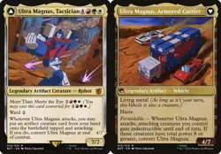 2x Ultra Magnus, Tactician // Ultra Magnus The Brother's War Transformers NM MTG - Image 1