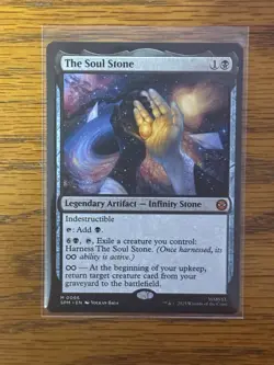 The Soul Stone Marvel's Spider-Man Magic The Gathering MTG NM #66 - Image 1