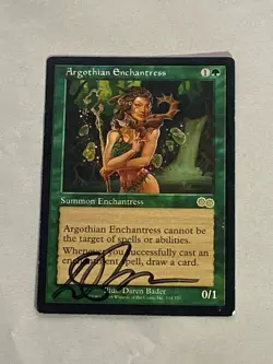 MTG Argothian Enchantress Urza's Saga Magic the Gathering - Image 1