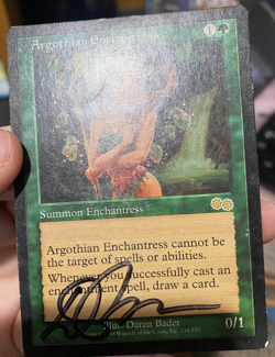 MTG Argothian Enchantress Urza's Saga Magic the Gathering - Image 2