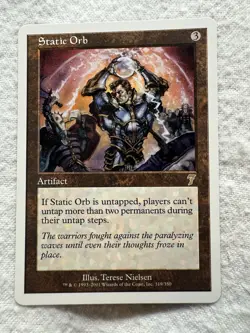 MTG - Static Orb - 7th Edition - NM - Free Shipping! - Image 1