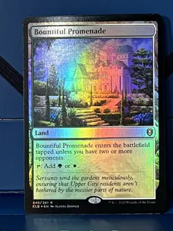MTG Baldur Gate Bountiful Promenade Foil CLB NM - Image 1