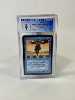 Alpha Jump CGC MINT+ 9.5 Graded Magic MTG - Image 1