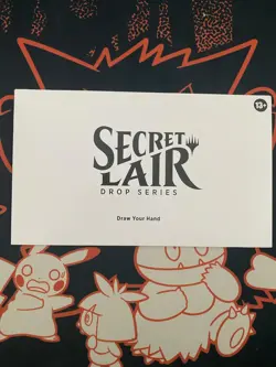 Draw Your Hand (non-foil) - Magic the Gathering Secret Lair, MTG Sealed - Image 1