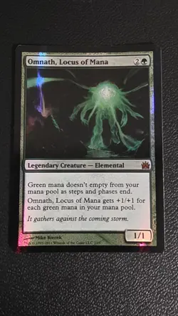 Omnath, Locus of Mana From the Vault: Legends Foil NM - Image 1