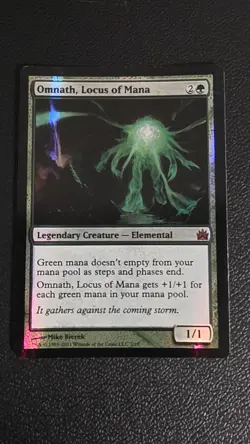 Omnath, Locus of Mana From the Vault: Legends Foil NM - Image 2