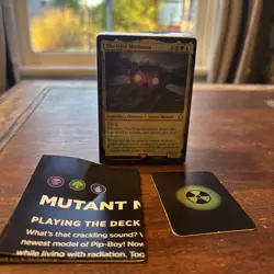 Magic the Gathering Fallout Mutant Mothman Commander Deck New No Box - Image 1