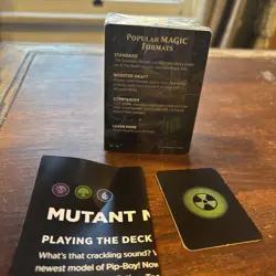 Magic the Gathering Fallout Mutant Mothman Commander Deck New No Box - Image 4