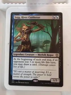 Sygg, River Cutthroat Commander: Zendikar Rising Regular MTG - Image 1