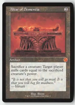 MTG - Altar of Dementia M The Brothers' War: Retro Frame Artifacts 3 LP-NM - Image 1