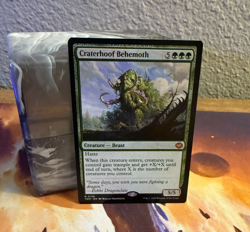 Craterhoof Behemoth Tarkir: Dragonstorm Regular Magic the Gathering NM - Image 1