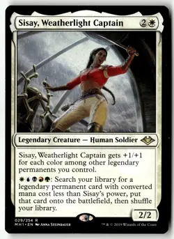Sisay, Weatherlight Captain #29 Modern Horizons - Near Mint - Image 1