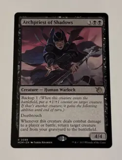 MTG Archpriest of Shadows - March of the Machine LP - Image 1