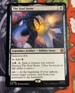 2025 Magic The Gathering The Soul Stone Marvel's Spider-Man Regular M 0066 - Image 1