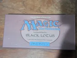 Pinfinity Magic The Gathering Black Lotus Pin And Lanyard Set - Image 1