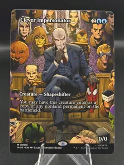 Clever Impersonator (Borderless) - Marvel Universe Eternal-Legal (MAR) - Image 1
