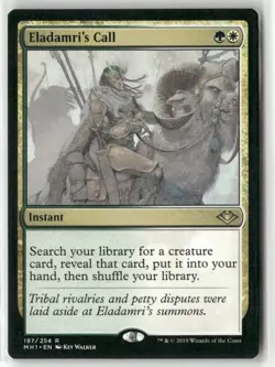 Magic: The Gathering Eladamri's Call Modern Horizons #197 - Image 1