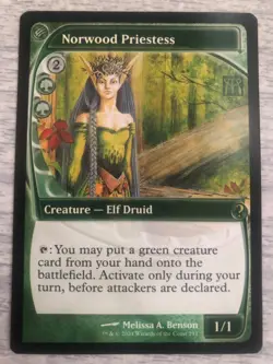 MTG Magic Norwood Priestess Future Sight - MB2 NM FREE SHIPPING - Image 1