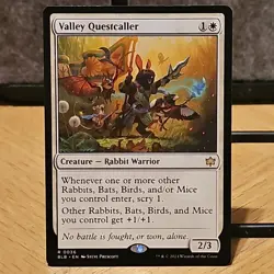MTG Valley Questcaller Bloomburrow Set Regular Rare #36 NM Fresh Pull No Play - Image 1