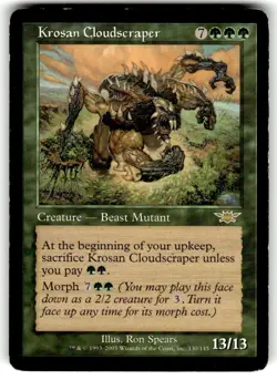 MTG Magic the Gathering Krosan Cloudscraper (130/145) Legions HP - Image 1