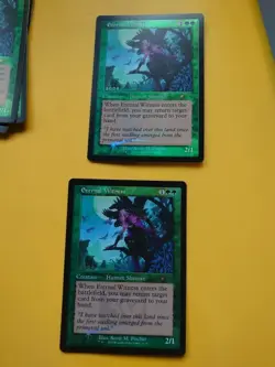 Eternal Witness x2 Promo 30th Anniversary FOIL Magic the Gathering 2 Card. NM - Image 1