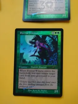 Eternal Witness x2 Promo 30th Anniversary FOIL Magic the Gathering 2 Card. NM - Image 2