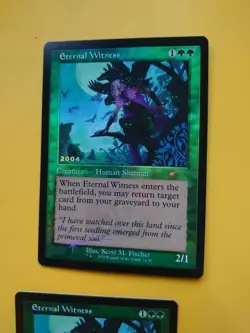 Eternal Witness x2 Promo 30th Anniversary FOIL Magic the Gathering 2 Card. NM - Image 3