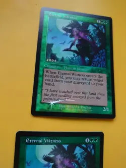 Eternal Witness x2 Promo 30th Anniversary FOIL Magic the Gathering 2 Card. NM - Image 4