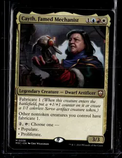 Cayth, Famed Mechanist - 6 - M3C - NM - MTG Magic the Gathering - Image 1