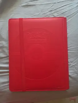 Ultra Pro Pokemon TCG Charizard 9 Pocket Leather Binder Red 360 Card Capacity - Image 2