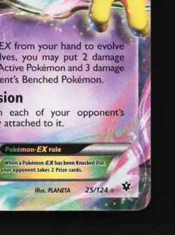 Alakazam-EX 25/124 LP Fates Collide English Pokemon Card TCG - Image 3