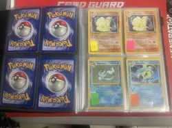 Vtg Pokemon Card Collection Lot Base Set Binder Holos WOTC MP-DMG Lot#4 - Image 3