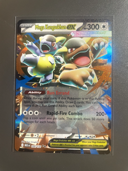 Pokemon Mega Evolution Mega Kangaskhan ex 104/132 Holo Double Rare Near Mint - Image 1