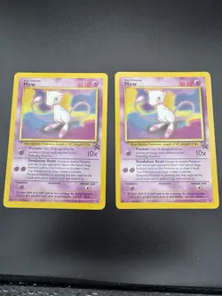 VINTAGE WOTC Mew TOYS R US PROMO Pokemon Black Star Promo #8 - Image 3