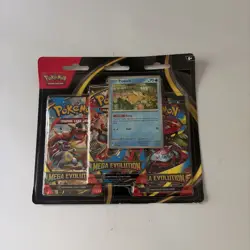 Pokemon Mega Evolution 3 Booster Pack Blister Psyduck Pokemon - NEW SEALED - Image 1