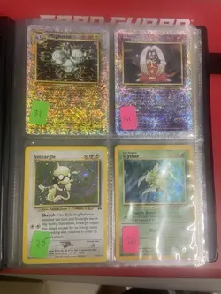 Vtg Pokemon Card Collection Lot Base Set Binder Holos WOTC MP-DMG Lot#3 - Image 2