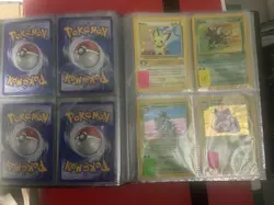 Vtg Pokemon Card Collection Lot Base Set Binder Holos WOTC MP-DMG Lot#3 - Image 5