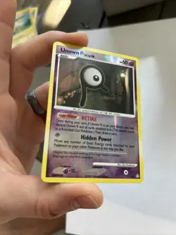 Pokemon Unown R Reverse Holo 77/146 LA Legends Awakened MP - Image 3