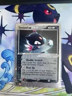 Pokemon TCG Sneasel EX 103/109 Holo Rare Ruby and Sapphire Set - Image 1
