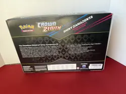 Shiny Zamazenta Premium Figure Collection Crown Zenith Pokemon 2023 - Image 2